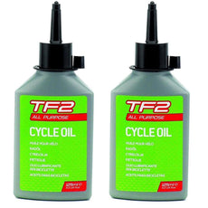 2 x Weldtite TF2 All Purpose Cycle Oil, Lubricant - 125ml, Bicycle Bike MTB Road